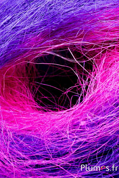 Sisalfasern - 50 g - fuchsia-violett